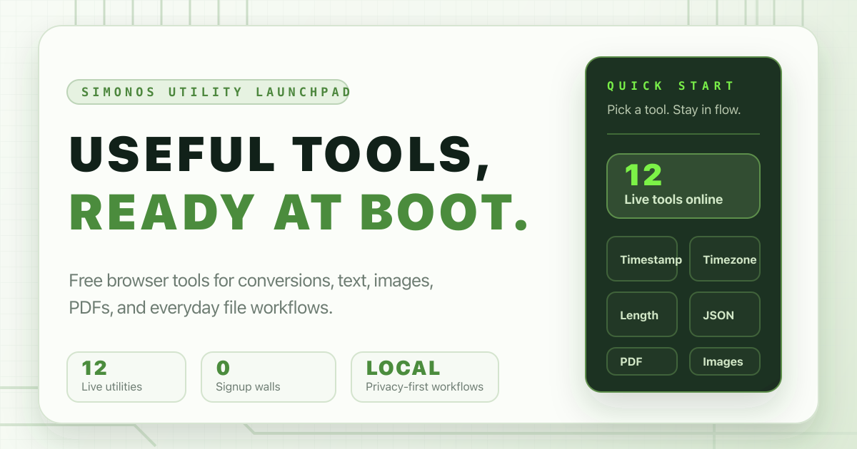 All Tools | SimonOS